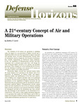 A 21st-century Concept of Air and Military Operations by Robbin F. Laird