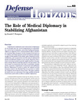 The Role of Medical Diplomacy in Stabilizing Afghanistan by Donald F. Thompson