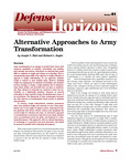 Alternative Approaches to Army Transformation