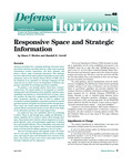 Responsive Space and Strategic Information by Simon P. Worden and Randall R. Correll