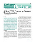 A New PPBS Process to Advance Transformation by Stuart E. Johnson