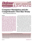 Computer Simulation and the Comprehensive Test Ban Treaty by Peter D. Zimmerman and David W. Dorn