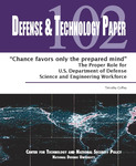 Chance favors only the prepared mind:” The Proper Role for U.S. Department of Defense Science and Engineering Workforce by Timothy Coffey