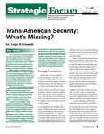 Trans-American Security: What’s Missing? by Luigi R. Einaudi