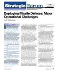 Deploying Missile Defense: Major Operational Challenges by M. Elaine Bunn