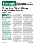 Modernizing China’s Military: A High-Stakes Gamble? by Howard M. Krawitz