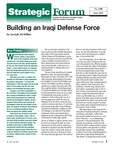 Building an Iraqi Defense Force by Joseph McMillan