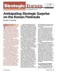 Anticipating Strategic Surprise on the Korean Peninsula by James J. Przystup