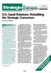 U.S.-Saudi Relations: Rebuilding the Strategic Consensus by Joseph McMillan